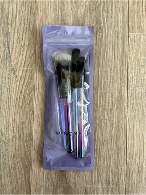 NEW WINGME COSMETICS Halo Series Brush Trio for Face